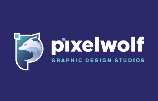 Pixelwolf Graphic Design Studio logo